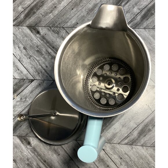 Utopia Kitchen 50 Oz Stainless Steel French Press Coffee & Tea Maker Light Blue - Picture 3 of 6